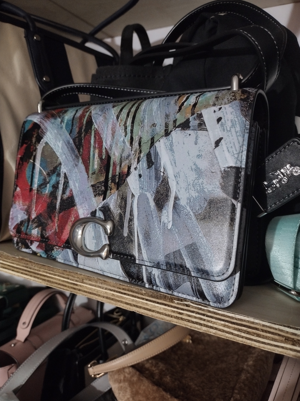 Coach X Mint + Serf Bandit Shoulder bag